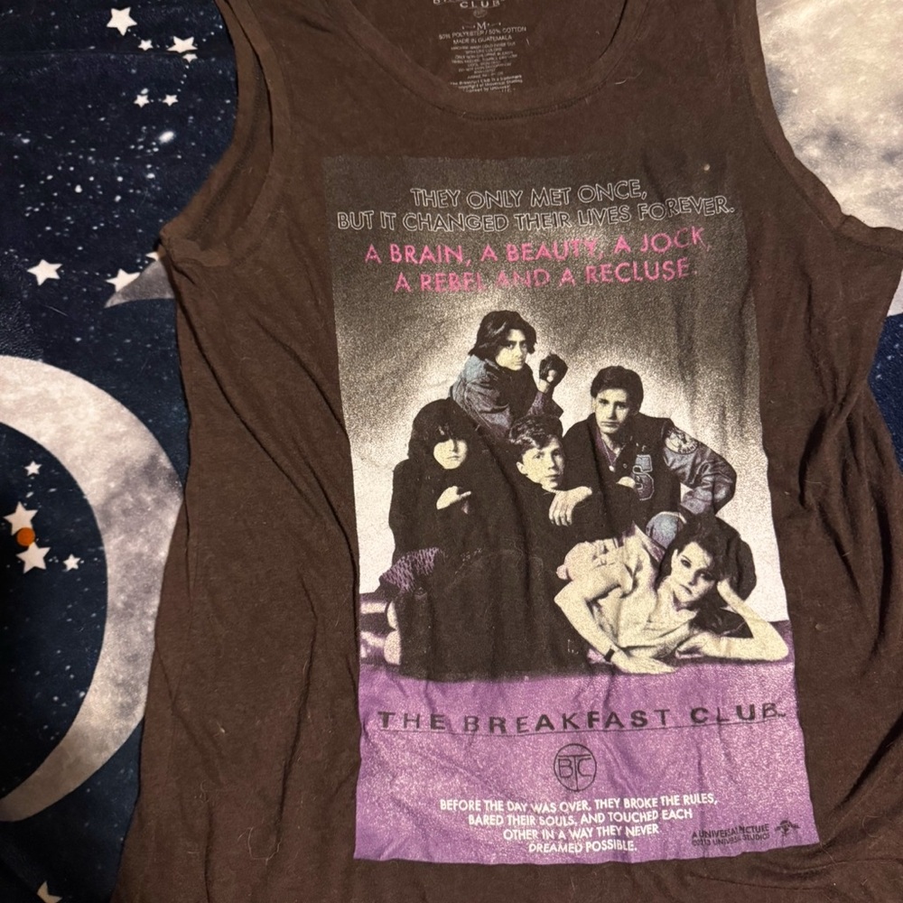 'The Breakfast Club' Graphic Tank Top